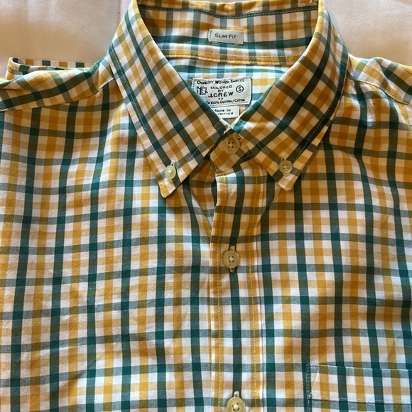 Men’s J. Crew quality woven button down. Slim Fit. Size Small. 💯% cotton. - Picture 2 of 8